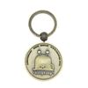 New Style Zinc Alloy Material Bronze Plating Animals 3d Keychain