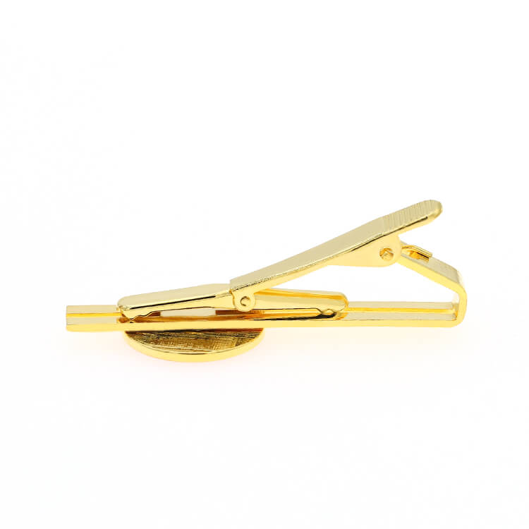 Custom Metal Iron Brass Material Plating Gift Tie Clip