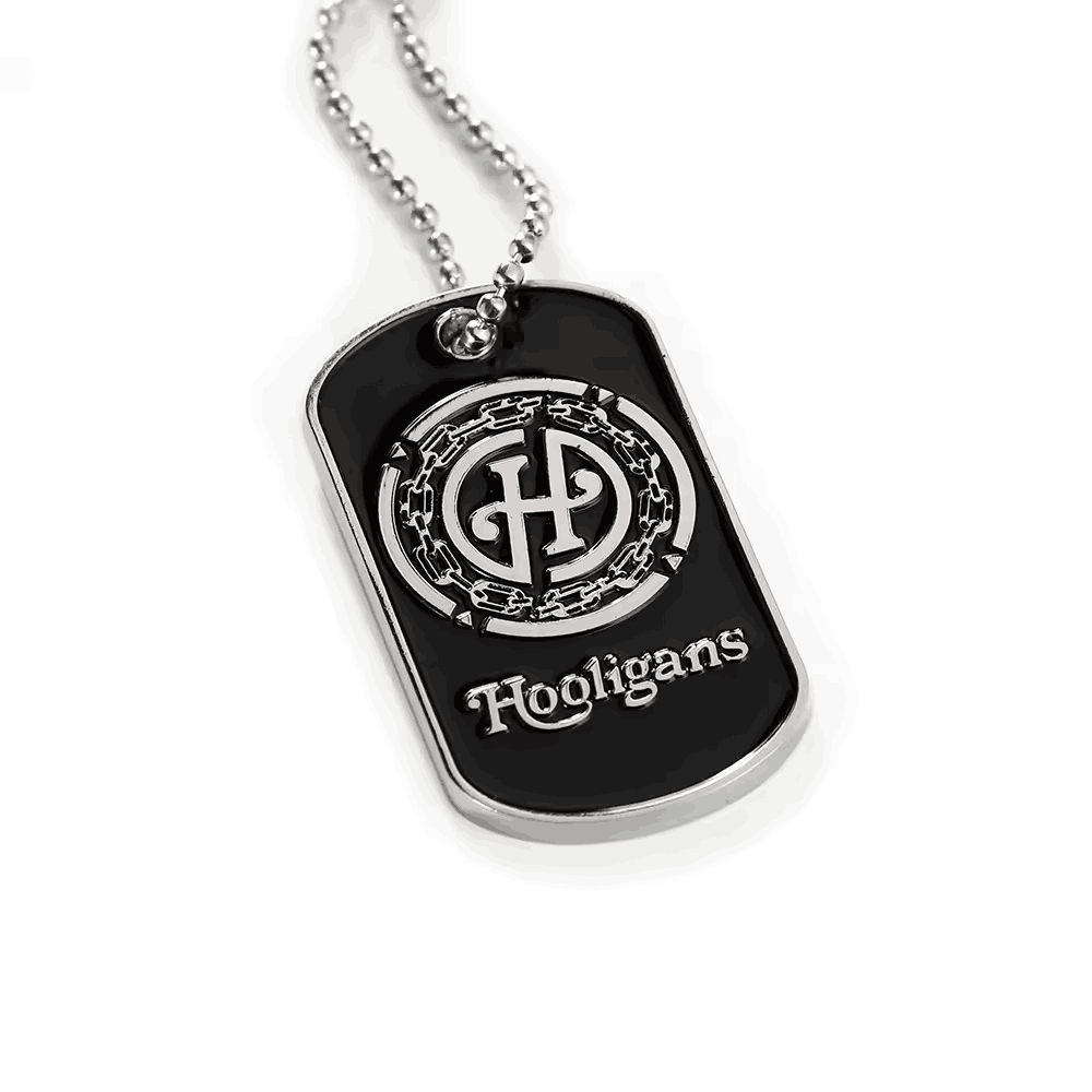 Custom Soft Enamel Silver Metal Logo Top Quality Dog Tags