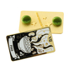 Custom Cute Gold Metal Plastic Coffee logo Hard Enamel Pin
