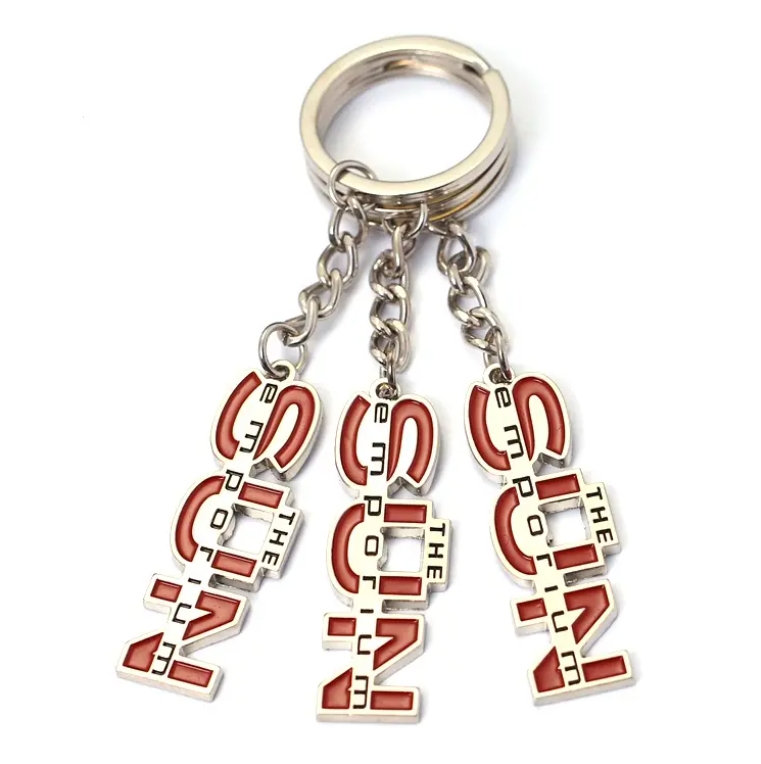 Wholesale Customised Cheap Enamel Keychain