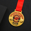 Europe Championship International Custom Metal Gold 3d Design Powerlifting Weightlifting Medals