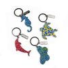 Custom Jiabo 2022 Metal Ring Promotional Keychain With logo