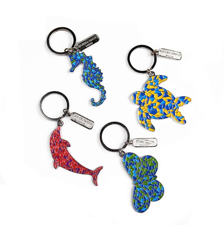 Custom Jiabo 2022 Metal Ring Promotional Keychain With logo
