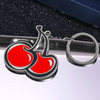 Beautiful Small Plant Cherry Fruit Keychain/customizable Keychain Supplies