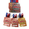 3d Soft Enamel Custom Metal Colors Grappling Federation Medal
