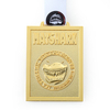 Wholesale 3d Embossed Shark Design Custom Competition Jiu Jitsu Gold Medal