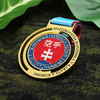 OEM Medal Factory Custom Karate Sports Medals Zinc Alloy Taekwondo Karate Jeet Kune Do 360 Spinning Rotating Cast Medals
