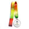 Custom Metal 3d Design Silver Football Medals and Trophies