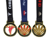 2025 Cut Out Gold Design Full Colour Custom Metal Dance Medals
