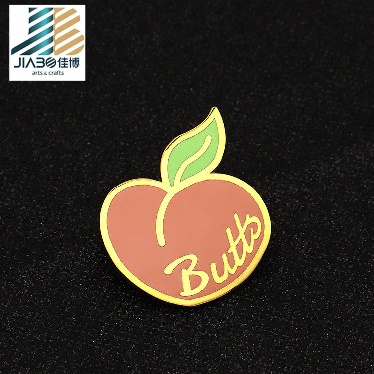 High-end Custom Name Tag Badge Blank Metal Pin United Nations Badge