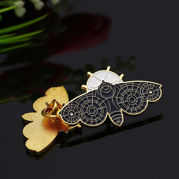Manufacture Wholesale Custom Pin Enamel butterfly Lapel Pins
