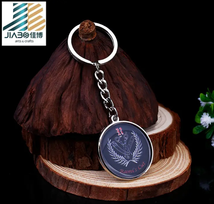 Promotion Gifts No Minimum Custom Epoxy Fancy Keychain logo Keychains