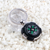 Wholesale Stock Cheap Customlogo Keychain Compass Metal Compass Keychain