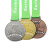 Custom Metal Gold Silver Copper Taekwondo 3d Embossed tiger Medal