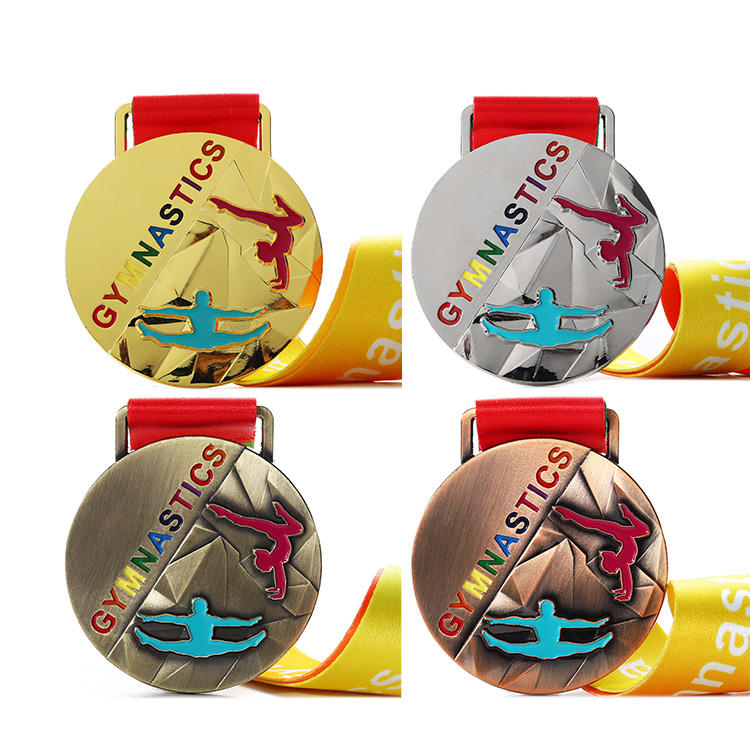 Wholesale Custom Metal Award Gymnastics Medal in China