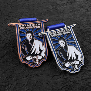 Professional Design Club Contest Custom Judo Medals for Adults