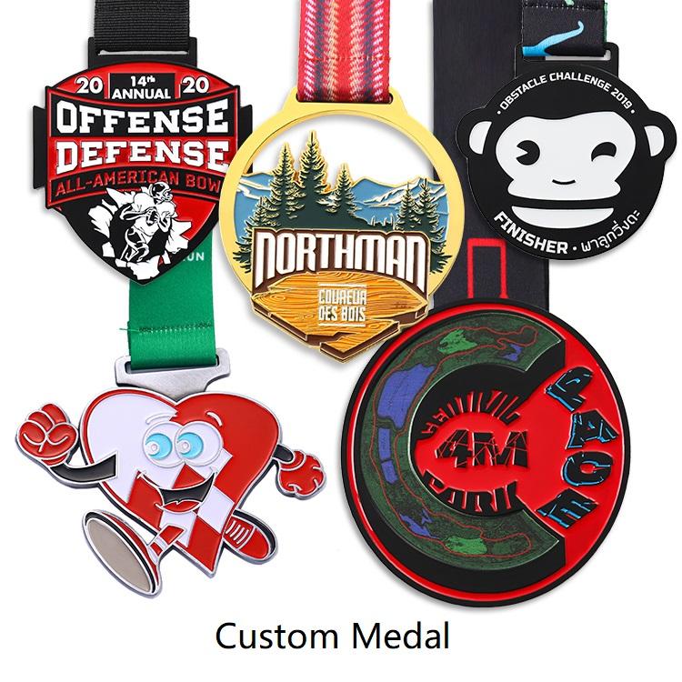 Custom Metal Pingpong Competition Sports Winning Table Tennis Medal