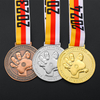 Metal Award Sports Custom 3d Hands Shape Climbing Trophies Medal