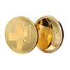 Factory Cheap Custom Silver Gold logo Sale Coins