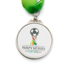 Custom Metal 3d Design Silver Football Medals and Trophies