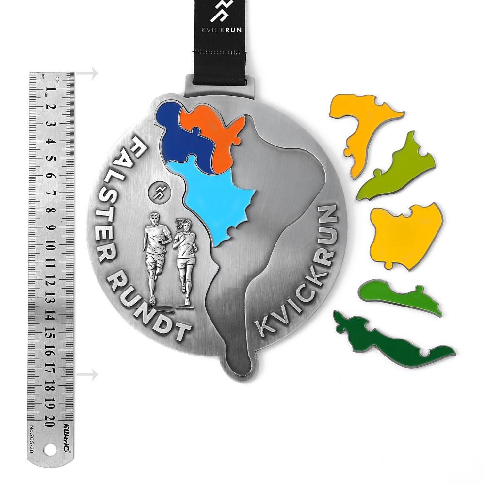 Custom China Made Sport Large Big Size United Nations Medal