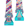 Custom Metal Colorful Bird Bikini Fun Run Medal