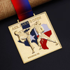 Custom Your Own Logo Zinc Alloy Wholesale Cheap Karate Medals Made Medallion Souvenir