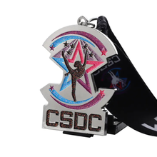 Oem Marathon 3d Cycling Gymnastics Glitter Dance Woman Sport Race Finisher Medals Custom