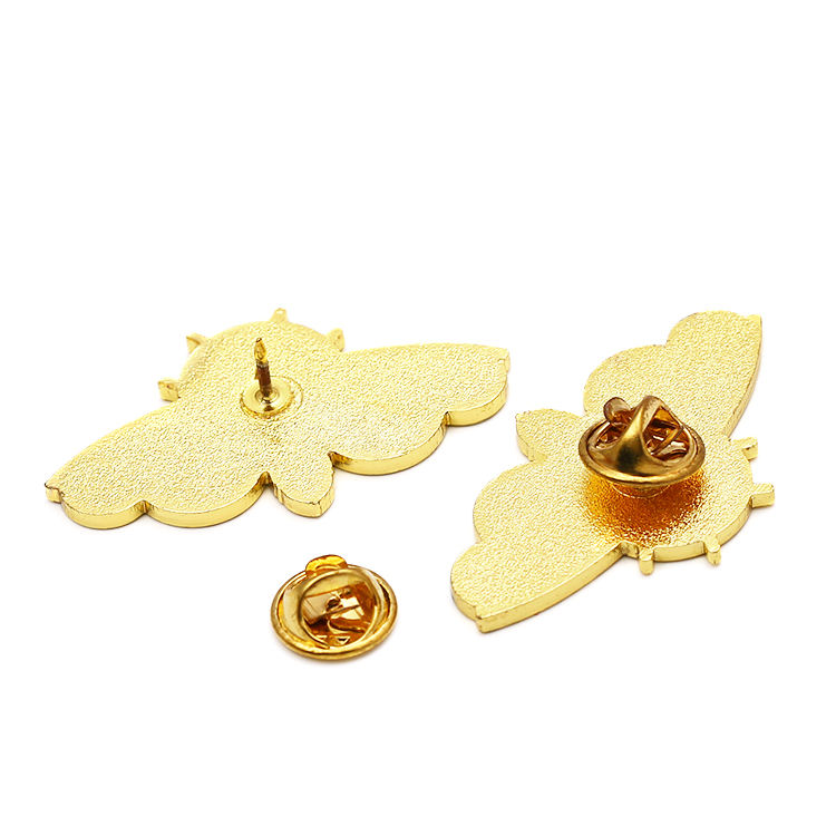 Manufacture Wholesale Custom Pin Enamel butterfly Lapel Pins