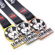 Custom Metal Gold Silver Copper Tai Chi Martial Arts Medals