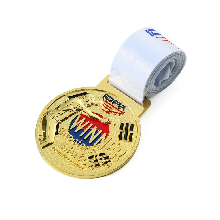 Custom Gold 3d Shooter Score Winner Shooting Sports Medal