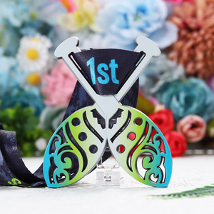 Customizable Low - Cost Intricate Cutout National Marathon Championships 1st/2nd/3rd Place Medals