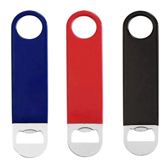 Cheap Personalized Customized Blank Metal Bottle Opener Black Color