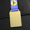 Custom Medal Award Sports Rectangle Zinc Alloy Metal Medals Exquisite Embossed 2d Logo Letter Gold Silver Ice Hockey Medal