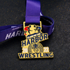 Metal Gold Silver Custom Struggle Fight Wrestling Medals