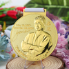 Custom Medal Metal Zinc Alloy 3 Colours Award Medals Embossing 3D Judo Coach Jiu Jitsu Ju Jutsu Judo Medals Supplier