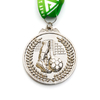 Custom Metal 3d Design Silver Football Medals and Trophies