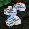 Custom High Quality Fist Shape Taekwondo Karate Metal Medals for Taekwondo Turnament