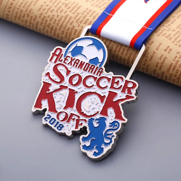 Custom Personalised Metal Championship Europe Design Clubs Team American Football Medals/soccer Medals