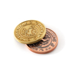 Custom Small Size 2cm Diameter Die Casting Gold Silver Copper Blank Coins for Engraving
