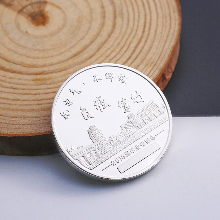 China Custom Dies Panda Silver Charm Coins