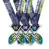 Customizable Low - Cost Intricate Cutout National Marathon Championships 1st/2nd/3rd Place Medals
