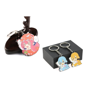 Custom logo Metal Promotion Cute Key Chain