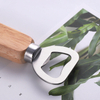 Factory Cheap Price Eco Friendly Custom Blank Beer Wooden Handle Bottle Opener