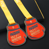 Custom High Quality 10k Finisher Half Marathon Metal Runner Medals for Marathon