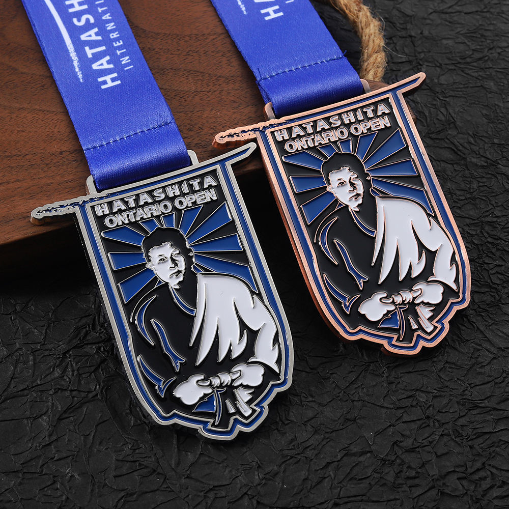 Professional Design Club Contest Custom Judo Medals for Adults