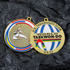 Custom Award Metal World Judo Sports Gold Taekwondo Team Medal