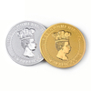 Manufacture Gold Metal Souvenir Coins Custom Gold Challenge Coin