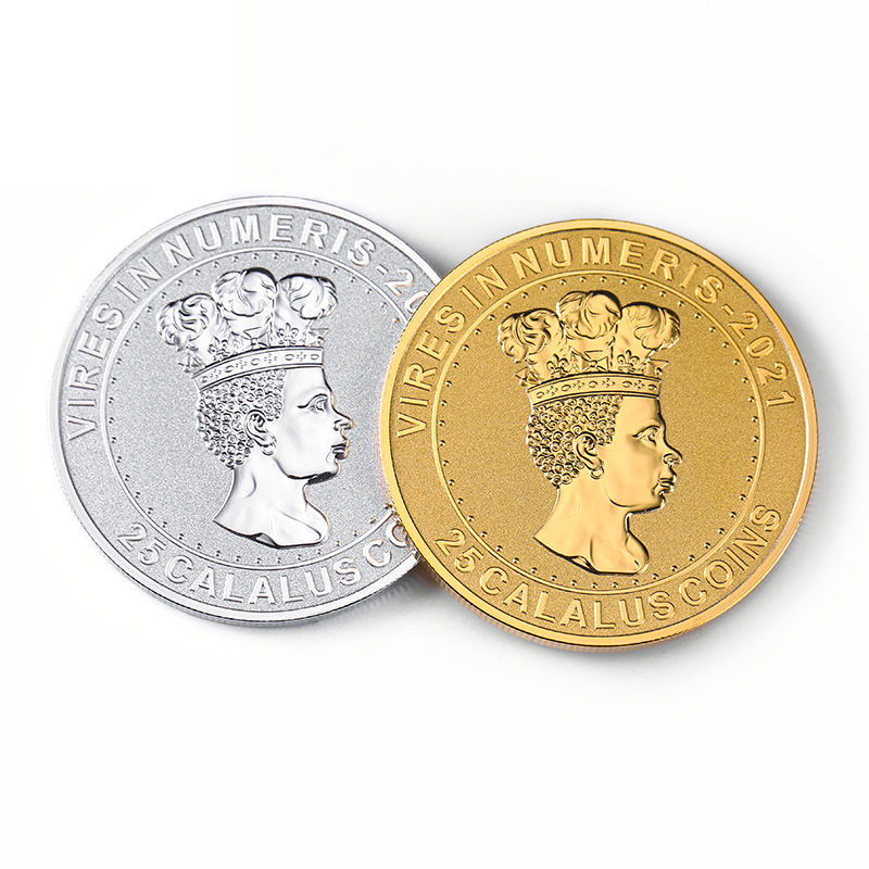 Manufacture Gold Metal Souvenir Coins Custom Gold Challenge Coin